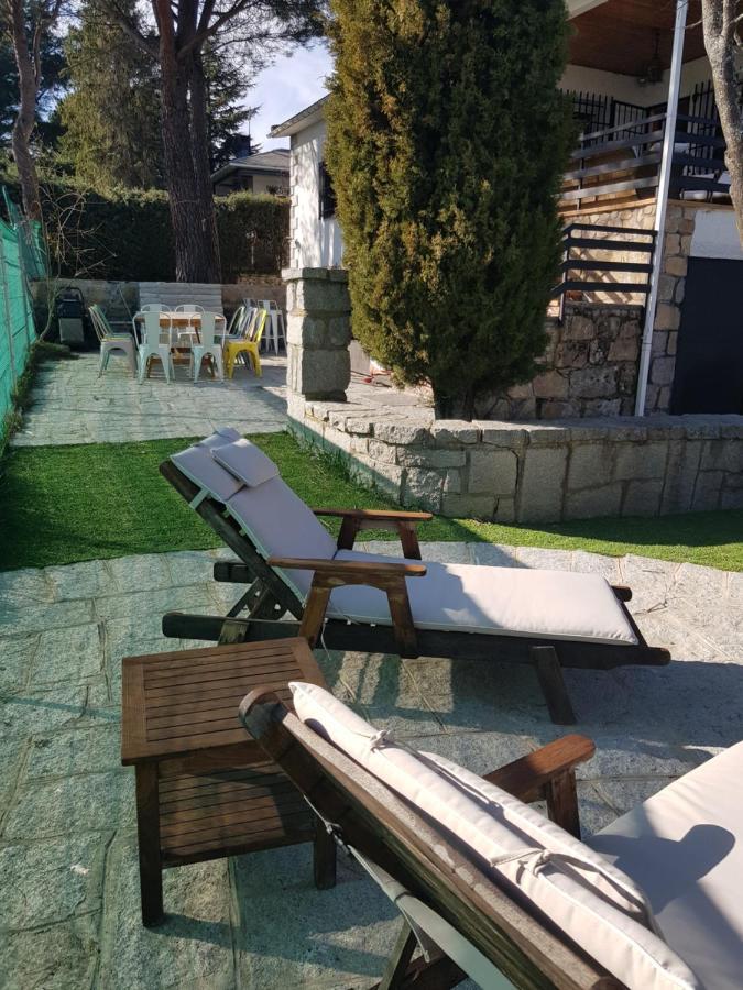 For You Rentals Chalet Sierra Guadarrama - La Ponderosa Pon351 Manzanares El Real Luaran gambar